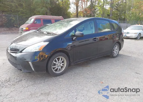 2012 Toyota Prius V Three из США, поврежденный, VIN JTDZN3EU7C3129751